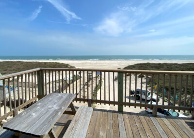 Room 5 - rooftop patio looking at gulf of mexico