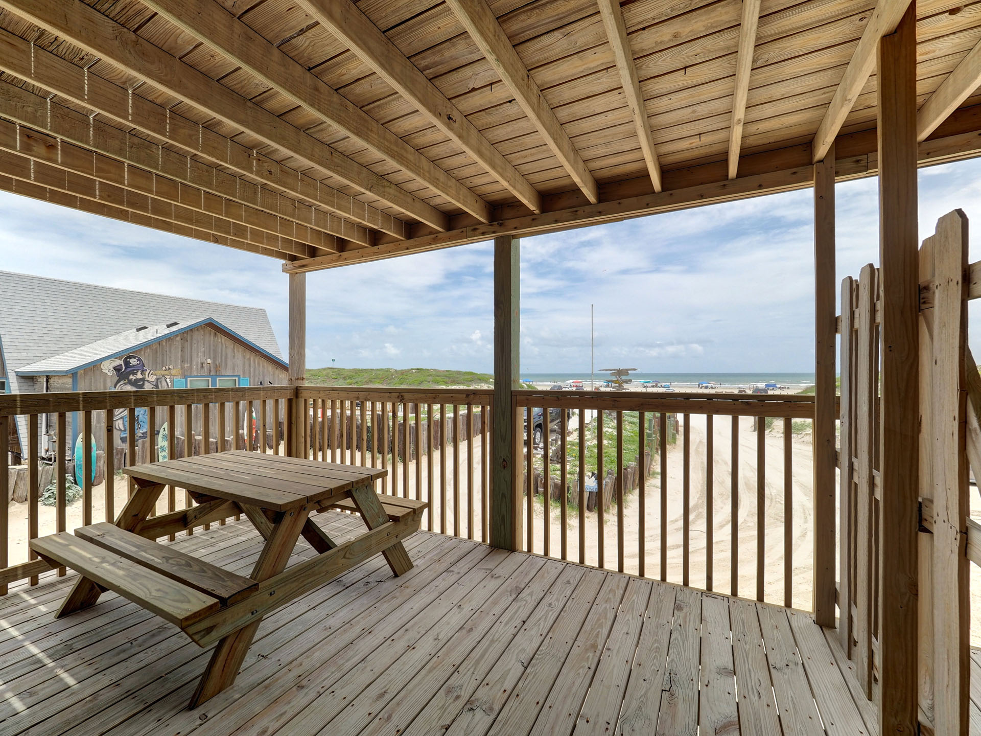 Unit 1 Unit 1 Wooden patio overlooking Gulf of Mexico