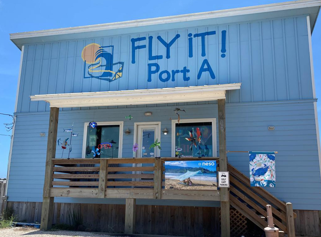 Fly It Port A building