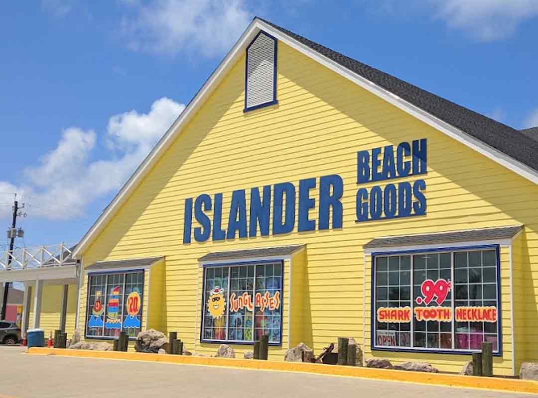 The Islander - yellow building