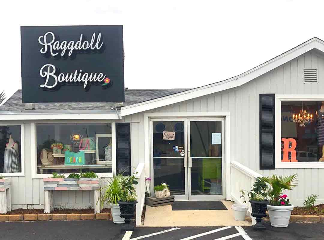 Front of Raggdoll Boutique